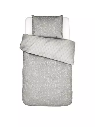 ESSENZA | Satin-Bettwäsche FABRICE 70x90cm/140x200cm Cloud Grey | 
